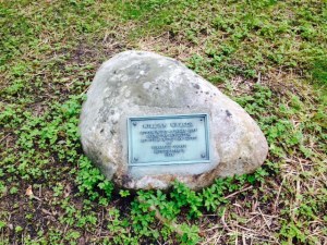 PLAQUE FROM REVOLUTIONARY WAR